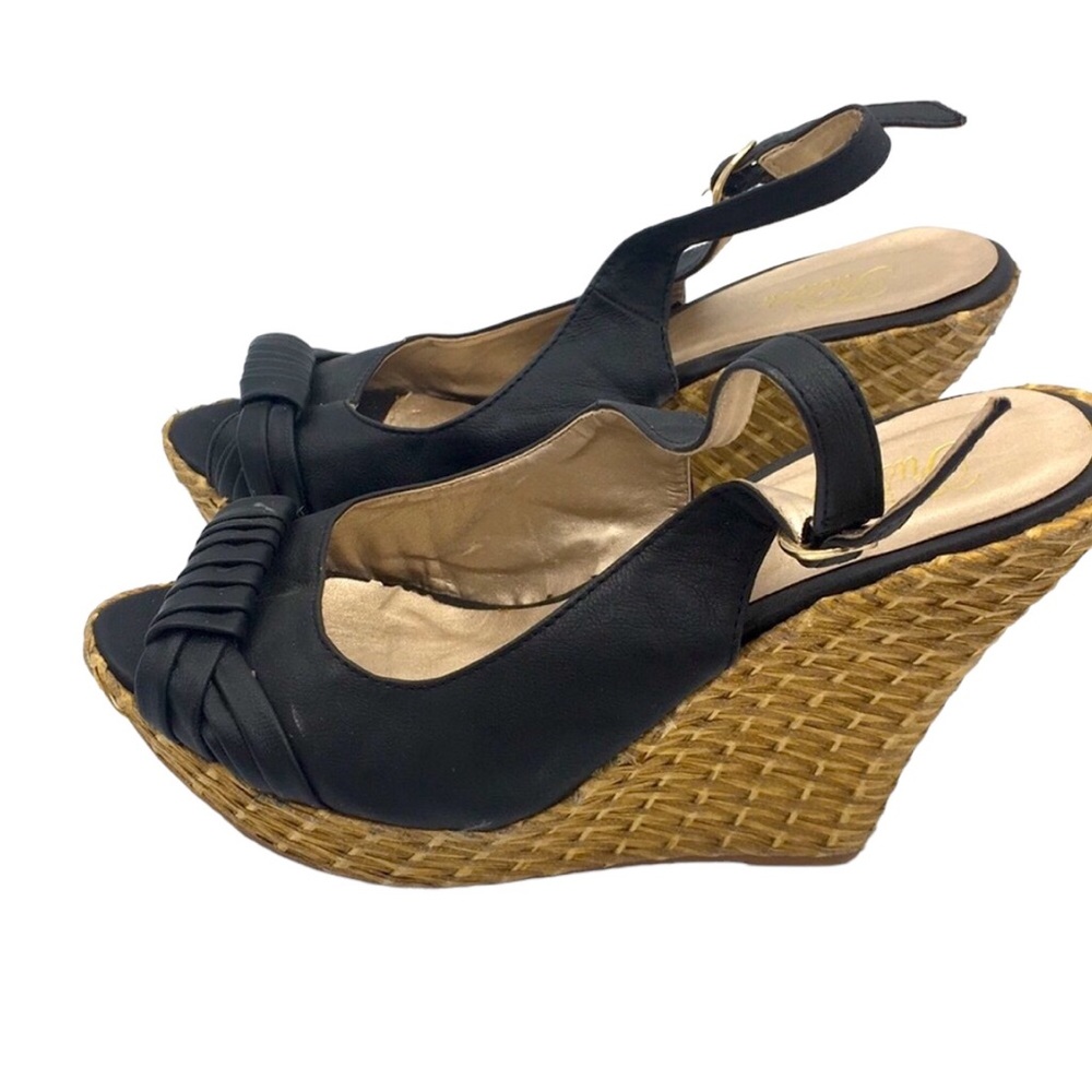 Fusion Black ‘Ceduce’ Wedges Size 8